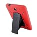 Galaxy Tab 4 7.0 2014 T230 Case, KIQ Shockproof Heavy Duty Dual-Layer Full-Body Rugged Kickstand Screen Protector Case Cover for Samsung Galaxy Tab 4 7-inch SM-T230 (Hybrid Black-in/Red)
