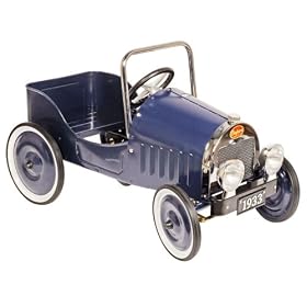 Classic Blue Ride In Car