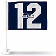 Seattle Seahawks 12th Man Car Flag