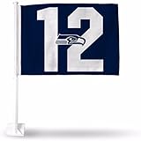 Seattle Seahawks 12th Man Car Flag