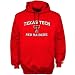 adidas Texas Tech Red Raiders Scarlet Stacked Hoody Sweatshirt