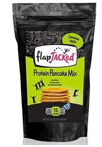 Flapjacked Protein Pancake Mix, Cinnamon Apple, 12 Ounce