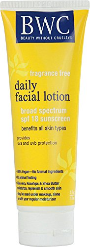 Beauty Without Cruelty Daily Facial Lotion - 4 Oz
