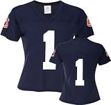 Auburn Tigers Women's -No. 1- Replica Football Jersey