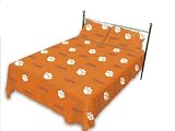 Clemson Tigers Sheet Set Queen