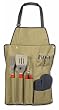 Style Asia HW4110 Chefs Basics Select 7-Piece BBQ Set with Apron
