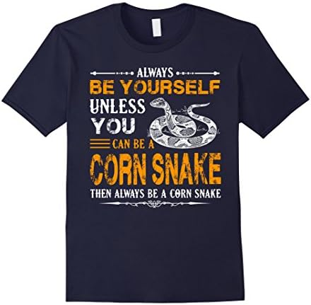 Men's Corn Snake Shirt - Corn Snake Tshirt XL Navy