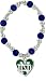 Notre Dame Fighting Irish School Charm Beaded Bracelet