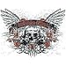 Death Before Dishonor~skull Adult Sweatshirt