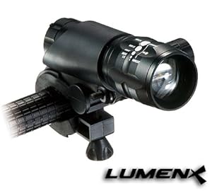 #1 Front Bike Light! High quality front mount bicycle headlight / flashlight. Now with our FREE rear EZ Grip rear bike light included! - Fits Any Bike / Street / Mountain or Children's Bike - Attaches Easily - Quality Aluminum Construction - Waterproof - Great Safety & Emergency Features - Lumenx mountable bicycle light now available on Amazon. Free Shipping!