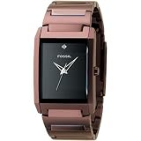 Fossil Men's FS4360 Diamond Bronze Tone Quartz Watch