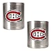 Montreal Canadiens NHL 2pc Stainless Steel Can Holder Set- Primary Logo by Great American Products