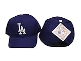 Los Angeles Dodgers MLB Dodger Blue with White Logo Kids Adjustable Hat / Cap
