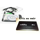 Boitier Externe Aluminium pour disques durs IDE 2.5" - USB 2.par G�n�rique