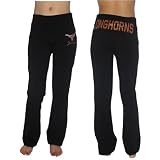 Womens NCAA Texas Longhorns Casual Sports & Track Pants / Lounge Wear - Black (Size: S)