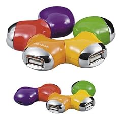 USB 2.0 Verteiler Blister USB 'A' Stecker > 4 x USB 'A' Buchse USB - HUB 4 Port Flexible Hub USB 2.0