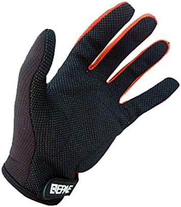 Jagger Unisex Contrast Breathable Fashion Bike Bicycle Full Finger Gel Gloves L Red