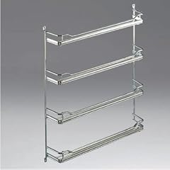 Gew�rzbord verchromt, leer, f�r 4x6 Gew�rzdosen