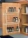Rev-A-Shelf - 15 W Wall Door Mount Spice Rack