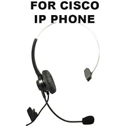 Headset Headphones for Cisco Ip Telephone 7931 7940 7960 7970 7962 7975 7961 7971 7960 M12 M22 and All Series
