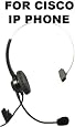 Headset Headphones for Cisco Ip Telephone 7931 7940 7960 7970 7962 7975 7961 7971 7960 M12 M22 and All Series