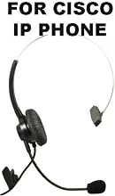 Headset Headphones for Cisco Ip Telephone 7931 7940 7960 7970 7962 7975 7961 7971 7960 M12 M22 and All Series