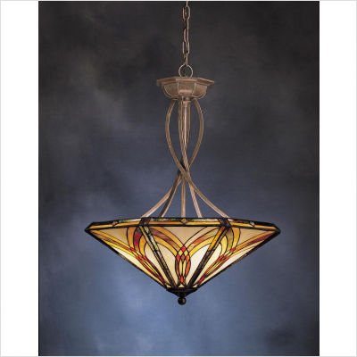 Sonora Pendant in Art Nouveau Bronze