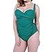 M&Z Women's Push-up One Piece Underwire Pure Color Plus Size Bikini