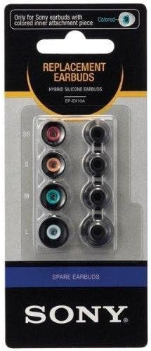 Consumer Electronic Products Sony EPEX10A/BLK Hybrid Replacement Earbuds (Black) Supply Store