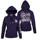 Victoria's Secret Pink Bling Yankees Hoodie Jacket New York Baseball Mlb All Size Available, Navy Color, Women Junior Size