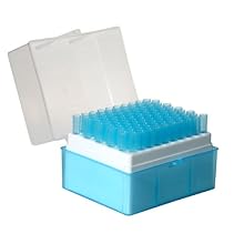 Biologix Research 21-1000 Universal RNase and DNase Free Graduated Sterile Pipettor Tip, Polypropylene, 1000microliter Volume, Blue (Case of 60 Racked)