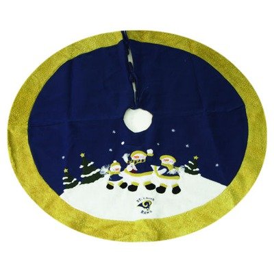 Snowman Christmas Tree Skirt - St. Louis Rams
