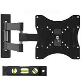 CHEETAH MOUNTS LCD TV ARTICULATING ARM WALL MOUNT FOR 23-37 DISPLAYS BLACK