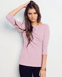 Bella Ladies 4.2 oz. Gwen 1/2-Sleeve Boatneck T-Shirt