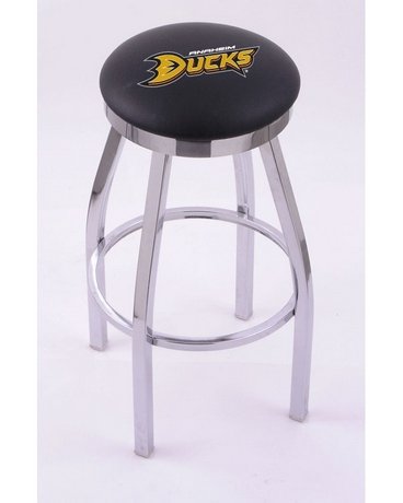Anaheim Ducks Single-Ring Swivel Bar Stool