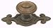 Top Knobs-Britannia Collection M27 Canterbury Knob w/backplate in Rust