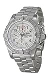 Breitling A1337053-A562-135A Aeromarine White Dial Stainless Steel Men's Automatic Chronograph, Chronometer Watch