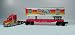 K-Line O Scale Diecast Tractor Trailer with Railroad Flatcar