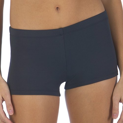 Mossimo Black: Solid Boy Short Swim Bottoms - Slate