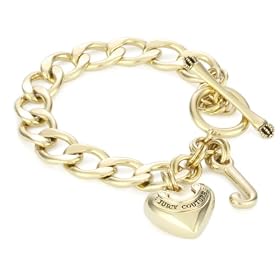 Juicy Couture Charms Gold-Tone Starter Charm Bracelet