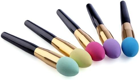 Smile Brush set 5pcs Malfunctional colourful Gourd shape hydrophilic sponge
