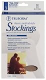 Review   / Truform Below-Knee Open-Toe Stockings - Black