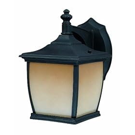 Thomas Lighting Sl9151-7 Trent One-Light Outdoor Wall Lantern, Matte Black
