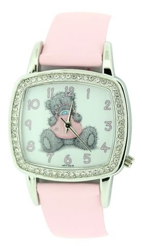 Childrens Toyshop  Third Party New : Me to You Tatty Teddy Watch - Pink Diamontee