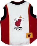 NBA Pet Mesh Tank Top, Medium, Miami Heat
