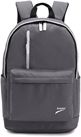 DE Denim Backpack Fashion Korean Preppy Style Backpack Daypacks Multi-function Computer Bag SchoolBag Sports Bag High-capacity Unisex Travel Bag,gray
