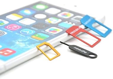 Virtuous Heart 5 in 1 Sim Card Converter Adapter Kit Compatible with All Mobile Phone SIM Card Adapter (Nano / Micro / Standard)