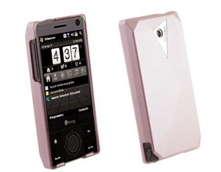Seidio Innocase Surface Rubberized Hard Case for HTC Touch Diamond (Pink)