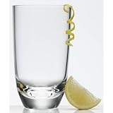 Grand 22 oz. Unbreakable Polycarbonate Plastic Tall Cooler (Highball) Glasses