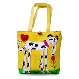 BrightWorld Big Dog Large Stylish/Colorful Tote Bag